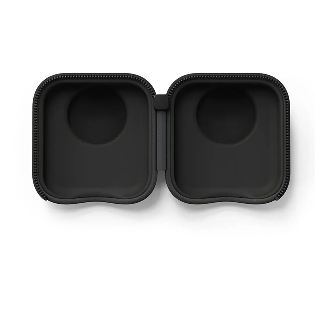 GoPro Protective Camera Case for MAX2 shown open and empty, both halves visible.