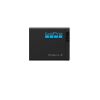 GoPro ENDURO2 Battery for HERO13 and Mission Series cameras shown alone, front view.