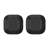 GoPro Universal Adhesive Mount 2-Pack viewed from above, showing the flat mounting profile.