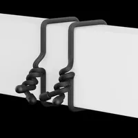 GoPro Flexible Grip Mount attached to a railing, back view.