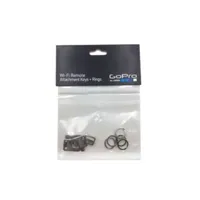 GoPro attachment keys and rings shown in original retail packaging.