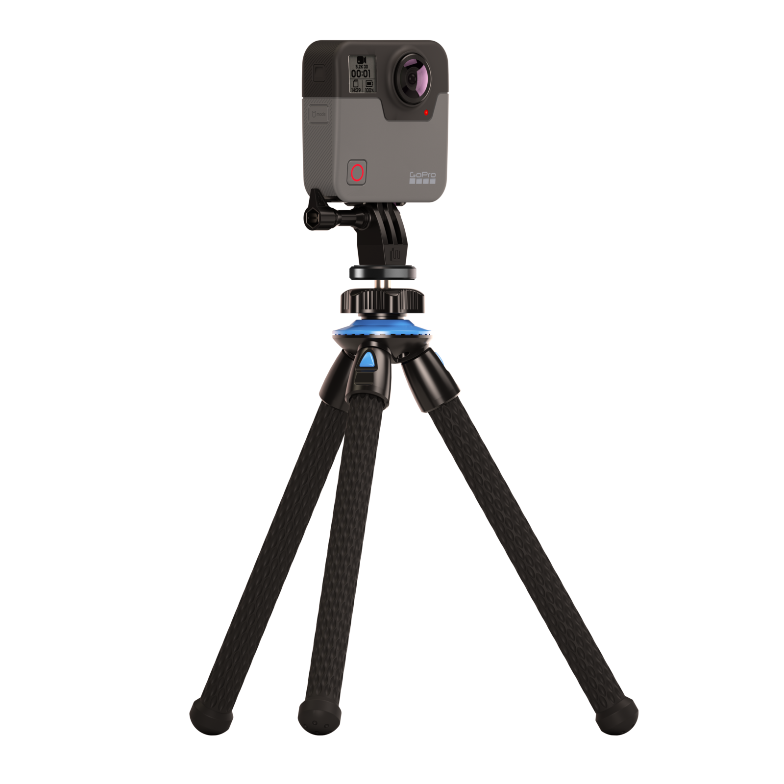 GoPole FlexBase 12" Flexible Tripod for GoPro & Smartphones HERO GEAR