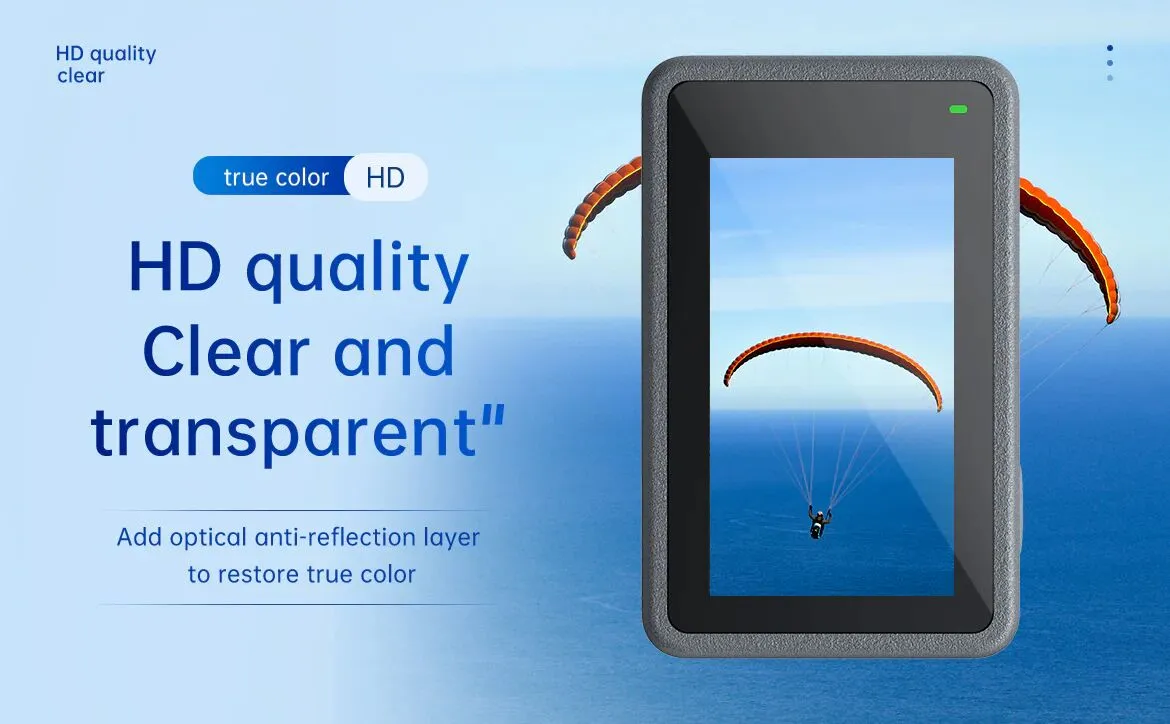 TELESIN Lens and Screen Protectors for DJI Action5 Pro | HD Film Set