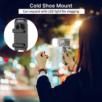 ULANZI G9-6 Open Door/Battery cover for GoPro HERO13/12/11 Black/10/9 | Allows Cable Entry+Cold shoe