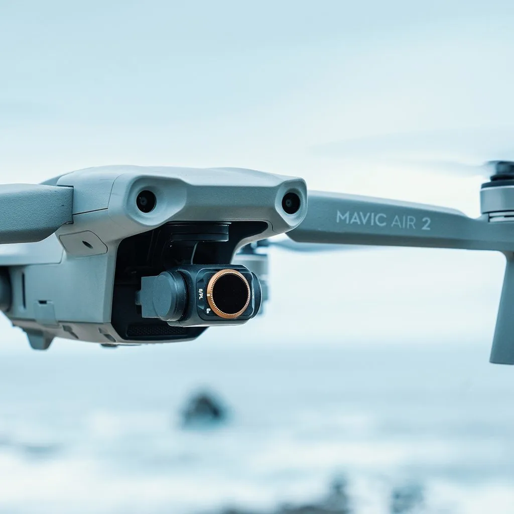 Polar Pro ND/PL Filters for DJI Mavic AIR2 Drone | Cinema Series | Vivid Collection 