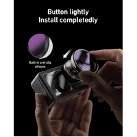 TELESIN Polariser/ND Filter Set | for DJI Action3/Action4/Action5 Pro | CPL/ND8/ND16/ND32