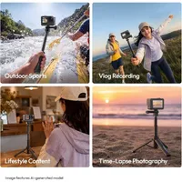 The ULANZI MT95 in use for outdoor sports, vlogging, lifestyle filming and time-lapse photography.