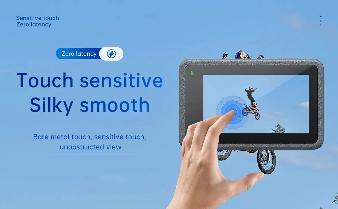 TELESIN Lens and Screen Protectors for DJI Action5 Pro | HD Film Set