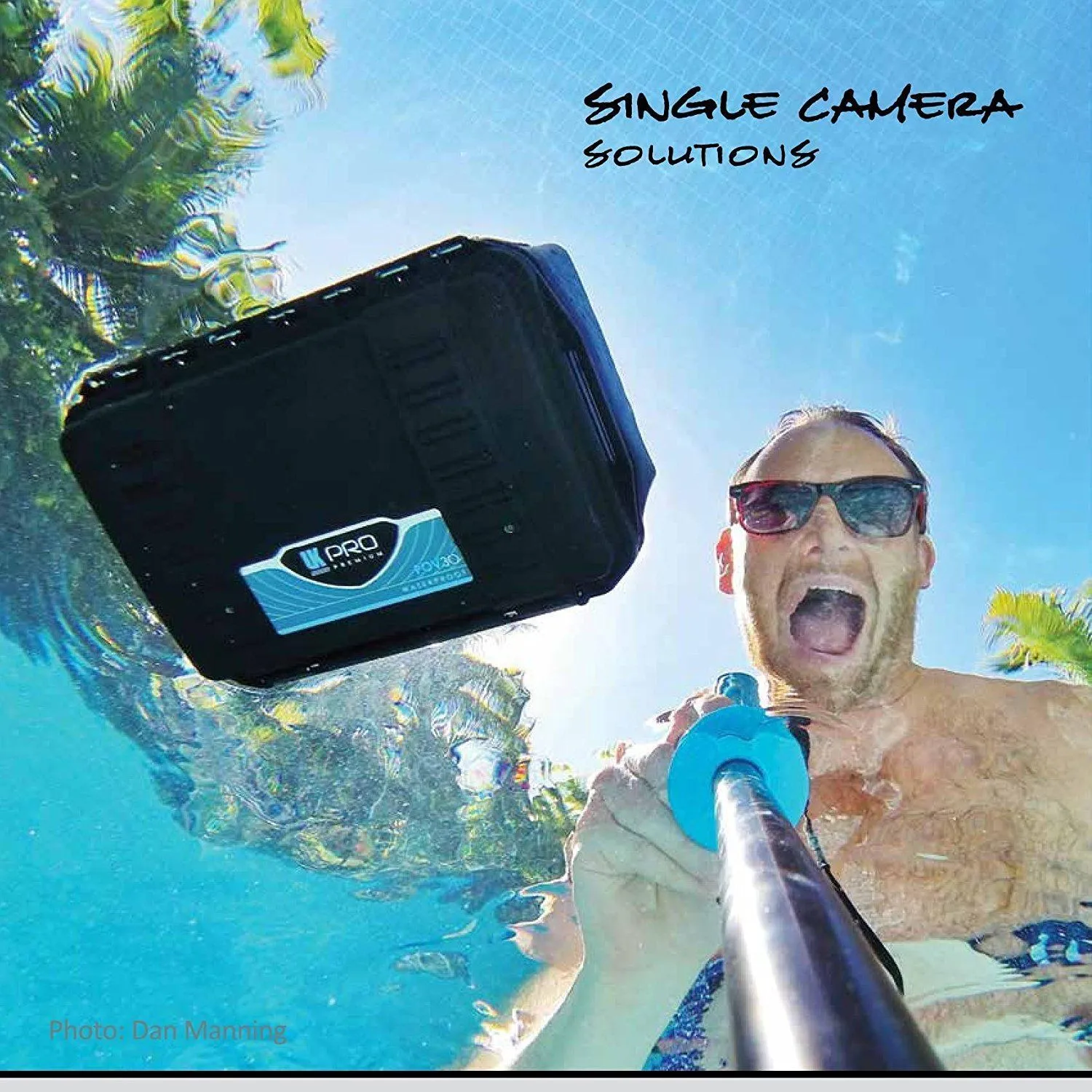 UK Pro POV 30 Storage Case for Action Cameras  | Waterproof | Black or White