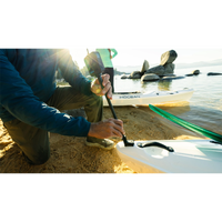 GoPro Carbon Fibre Extension Rod Set shown mounted on a kayak.