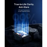 TELESIN DJI Osmo Nano screen protector with 99% light transmittance for anti-glare, high-definition clarity.