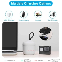 TELESIN Allin Box | 3 Slot USB Battery charger / Storage Box for GoPro HERO8/7/6/5