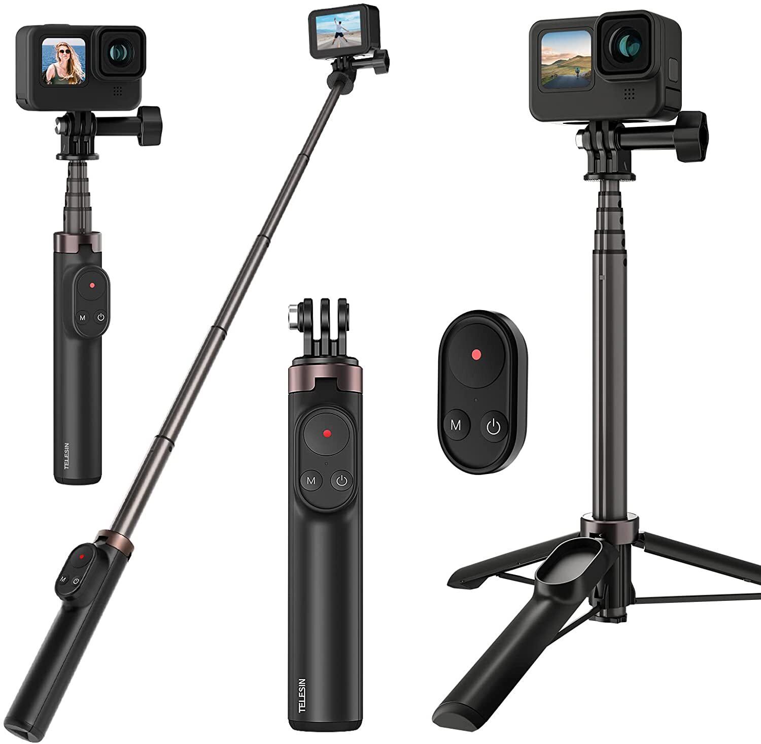 Go Pro: Hero 7, 8, 9,10, Max y Black