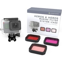 GoScope Marine Filter System and Case | For GoPro HERO7 Black/HERO6/HERO5/HERO