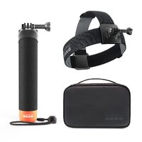Genuine GoPro Adventure Kit 3.0 | The Handler + HeadStrap with Clip + Compact Case