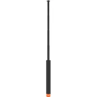 GoPro 80cm Floating Extension Pole AFHGM-011 extended with orange endcap on white background.