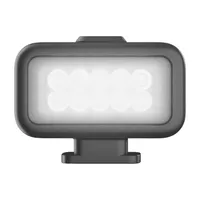 GoPro Light Mod 2 LED video light showing the ten-LED panel and Quick Connect base.
