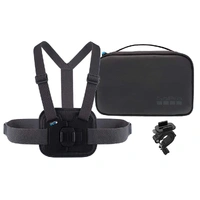 Genuine GoPro Sports Kit | PRO Chesty + Handlebar Mount + Compact Case