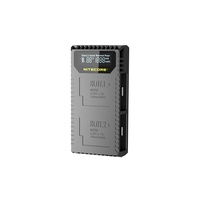 NiteCore UGP5 Dual Slot USB Charger for GoPro HERO7 Black/HERO6/HERO5 Black Batteries