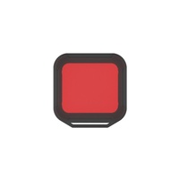 Polar Pro Red Filter for GoPro Super Suit Housing | GoPro HERO7 Black/HERO6/HERO5/HERO