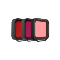 Polar Pro Aqua Filter 3-Pack (Red/Magenta/Snorkel) - GoPro Super Suit-HERO7 Black/6/5
