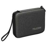 TELESIN Medium Grey Storage case | For GoPro/DJI/Insta360 Cameras and Accessories