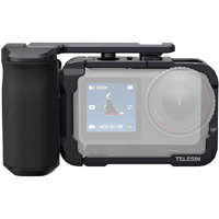 TELESIN Street Shot Set | Metal Cage / Grip | for DJI Osmo Action6