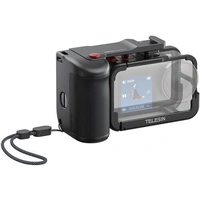 TELESIN Street Shot Set | Metal Camera Cage / Handle Grip | for DJI Action3/4/5 Pro