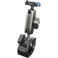 Telesin Tube Clamp with Magnetic Quick Release Mount for DJI Action3/4/5 Pro/Osmo 360