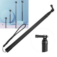 TELESIN Ultra Long Selfie Stick | 3.0m / 118" | Carbon Fibre Pole