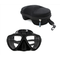 Telesin DIVE and Snorkelling Mask | Black | For GoPro/DJI/Insta360 Action Cameras