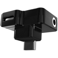 Cynova 3.5mm Microphone Adapter for DJI Osmo Action Cameras