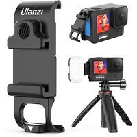 ULANZI G9-6 Open Door/Battery cover for GoPro HERO9/10/11 Black/12 | Allows Cable Entry + Cold shoe Mount