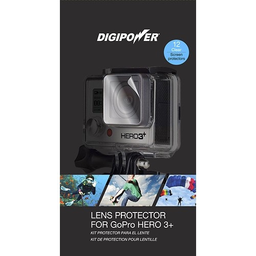 DigiPower Lens Protectors for GoPro HERO3+/GoPro HERO4, HERO GEAR