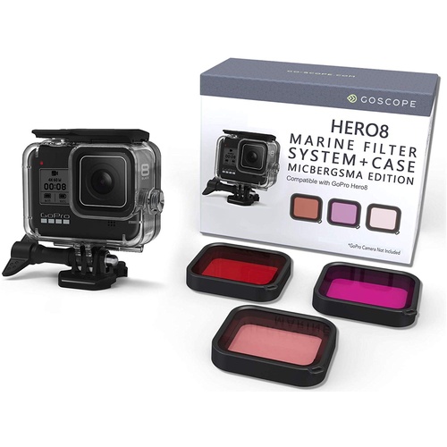 GoScope Marine Filter System and Case | For GoPro HERO8 Black