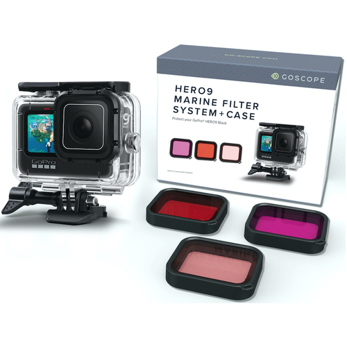 GoScope Marine Filter System and Case | For GoPro HERO9/10/11 Black/12
