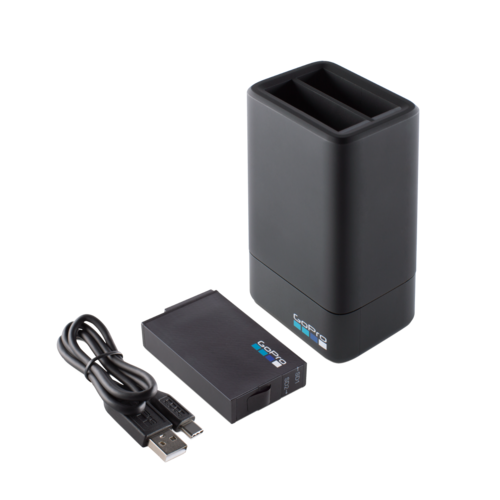 Genuine GoPro Dual Charger + Battery for GoPro Fusion
