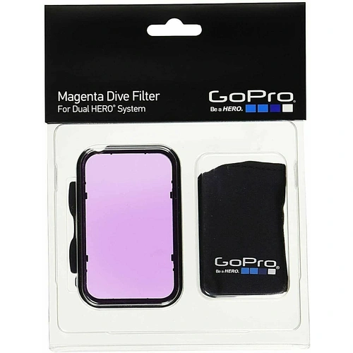 Genuine GoPro Magenta Dive Filter for Dual HERO system