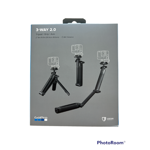 Genuine GoPro 3-Way 2.0 - Tripod / Grip / Arm