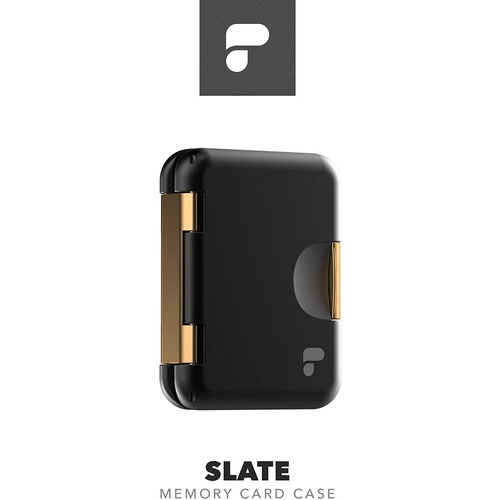 PolarPro SLATE XQD Memory Card Storage Case (fits 4 XQD, 4 SD and 4 Micro-SD)
