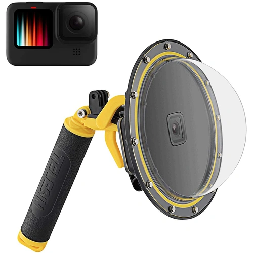 TELESIN 6" Dome Port For GoPro HERO13/HERO12/HERO11 Black/HERO10/HERO9