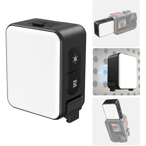 Telesin Quick-Release Mini Fill Light | Suits DJI Osmo Action3/4/5 Pro/6