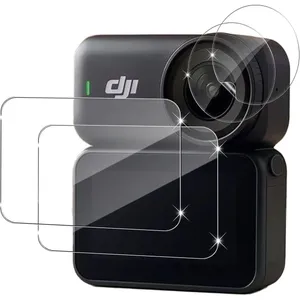 TELESIN Glass Screen & PET Film Lens Protectors for DJI Osmo Nano (2-Pack)