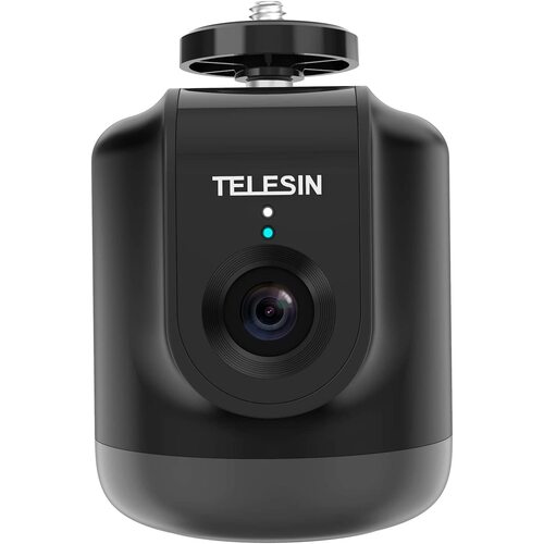Telesin Smart Auto Tracking Device | 360 Degree Rotation | with Remote + Built-in HD Camera