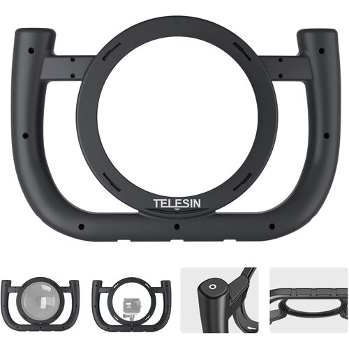 TELESIN Diving Mount for Telesin 6" Dome Ports 