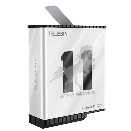 Telesin High-Performance Stamina Battery for GoPro HERO9/HERO10/HERO11 Black/HERO12