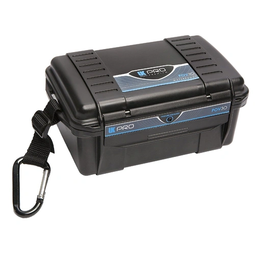 UK Pro POV 30 Storage Case for Action Cameras  | Waterproof | Black or White