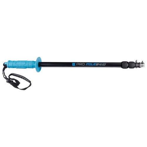 UK Pro 54HD 54" Telescopic Pole for GoPro Cameras [Colour: Electric Blue]