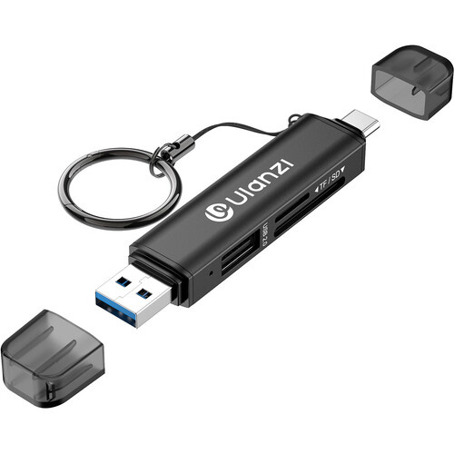 Ulanzi CR1 3-in-1 Memory Card Reader (SD Cards/MicroSD Cards)