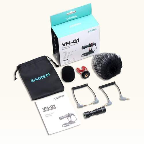 Sairen VM-Q1 Professional On Camera Microphone | Vlogging Microphone